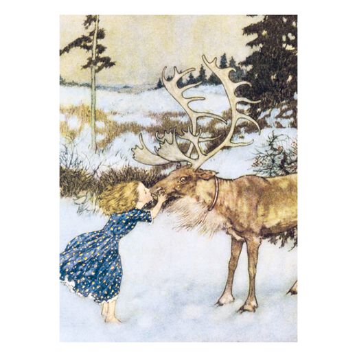 Fairy Tales Christmas card box (pack of 16, 2 designs)